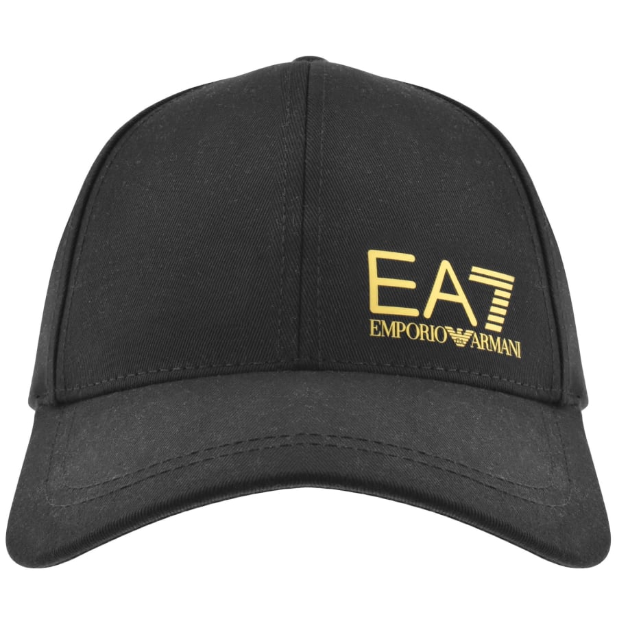 *EA7*ロゴ入り ハット EA7 Emporio Armani Baseball Cap Black | Mainline Menswear Canada